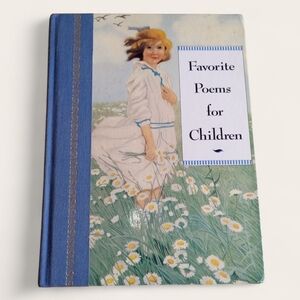 VTG 90s EUC Barnes & Noble Books Favorite Poems 4 Children Hardcover Poetry 1993